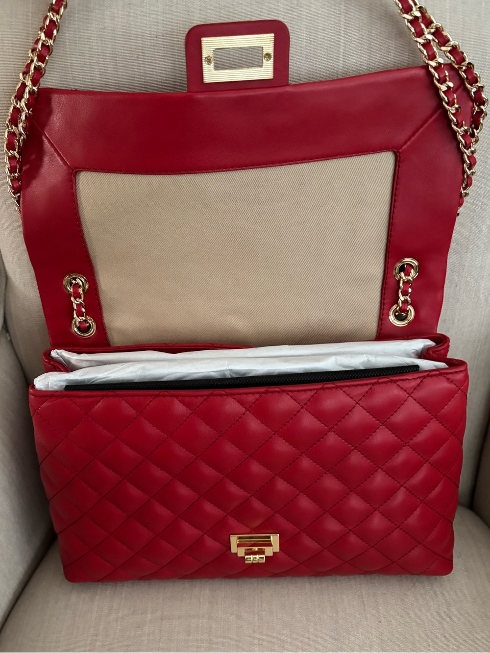 G by Giuliana Black Label Quilted Leather Shoulder Bag - Picture 2 of 11